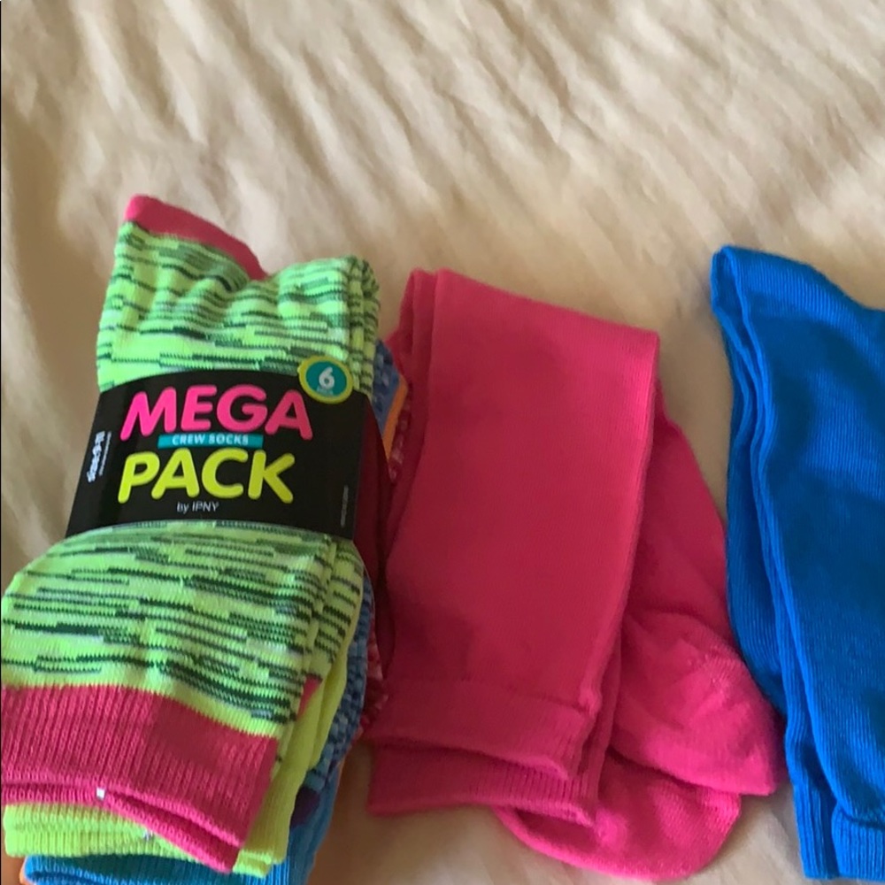 Multi color socks